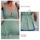 thumbnail image 5 of Camiseta sin mangas de verano con tirantes y cuello en V profundo sin espalda informal y transpirable para mujer, 5 of 6