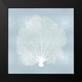 thumbnail image 2 of Miller, Melonie 20x20 Black Modern Framed Museum Art Print Titled - Sea Fan on Aqua II, 2 of 5