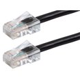 thumbnail image 1 of Monoprice Cat5e Ethernet Patch Cable - 10 Feet - Black, RJ45, Stranded, 350Mhz, UTP, Pure Bare Copper Wire, 24AWG - Zeroboot Series, 1 of 2
