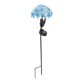 thumbnail image 5 of Lámpara solar con forma de hortensia LED para exteriores con forma de flor para jardín, porche y césped - Azul, 5 of 10