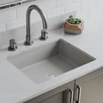 thumbnail image 6 of 19" Rectangle Quartz Vanity Bathroom Sink, Galaxy Concrete Drop-In Sink, Undermount Bathroom Sink, Granite Vanity Basin by Lexicon Platinum LP-V330-C, 6 of 6