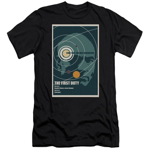 Star Trek - Tng Season 5 Episode 19 - Premium Slim Fit Short Sleeve Shirt - Small