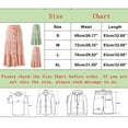 thumbnail image 4 of Vedolay Women'S Skirts Women's Basic Elastic Waist A-line Solid Flared Midi Skirt,Pink S, 4 of 4