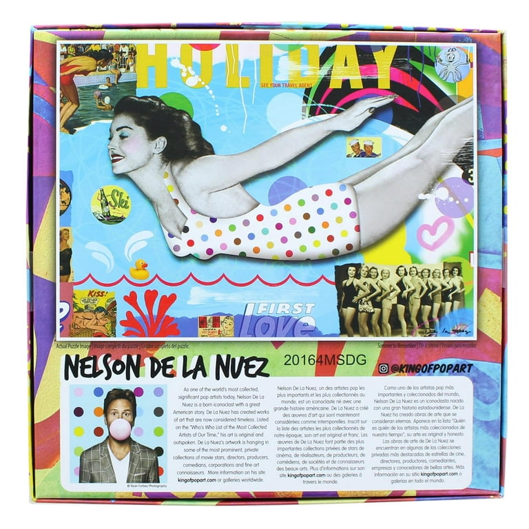 Nelson De La Nuez King Of Pop Art 1000 Piece Jigsaw Puzzle