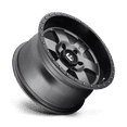 thumbnail image 2 of Fuel 1PC Aluminum Rim D619 PODIUM 18X9in Matte Gun Metal Black Bead Ring Finish, D61918908456, 2 of 3