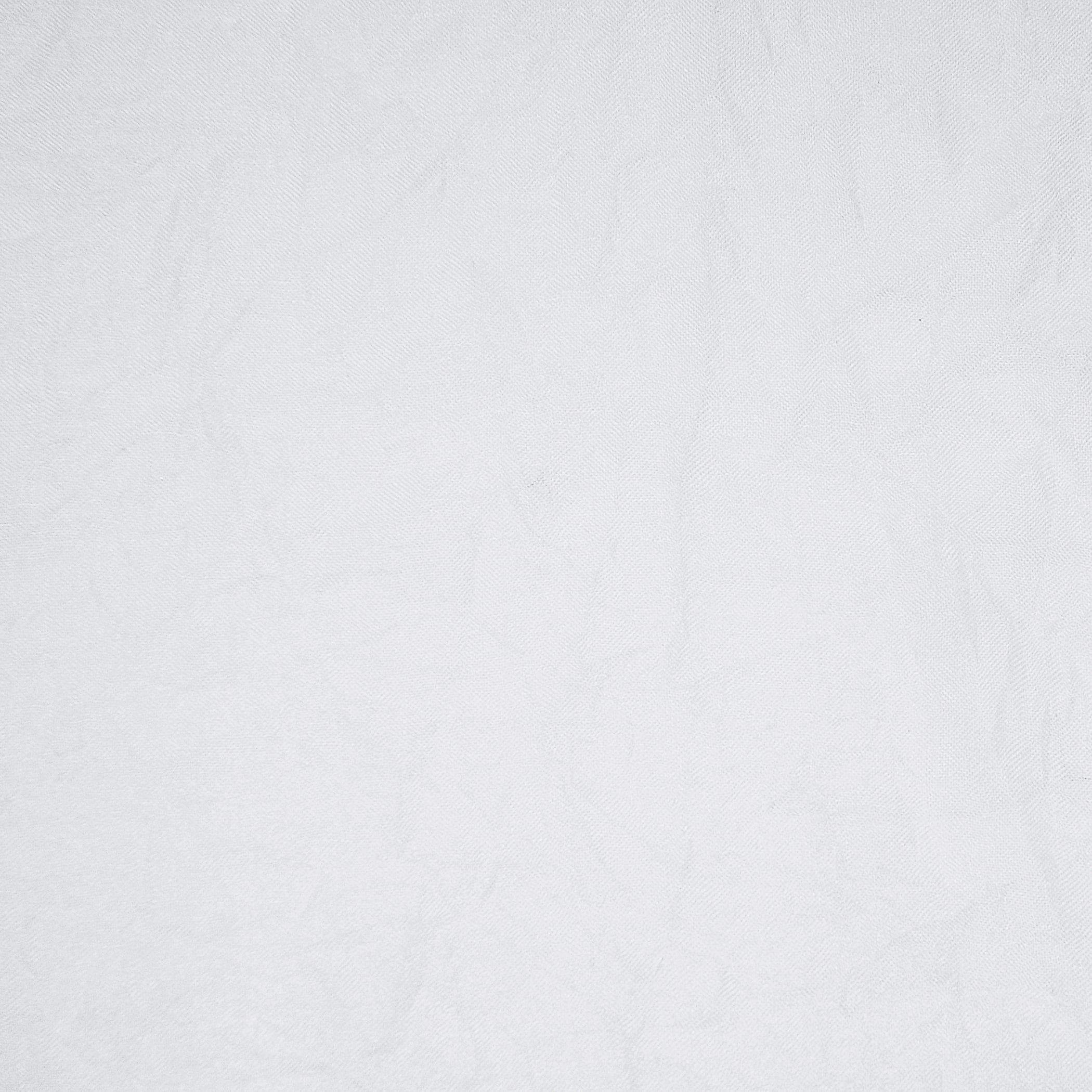 Mainstays Linen Textured Semi-Sheer Rod Pocket Curtain Panel, 50"x96", White