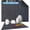 Charcoal, variant on Drymate Coffee Maker Mat, (Coffee Station Bar Accessory) Protects Kitchen Countertops From Spills, Stains & Scratches, Absorbent, Waterproof, Washable (USA Made) (12” x 20”) (Java Chalkboard)