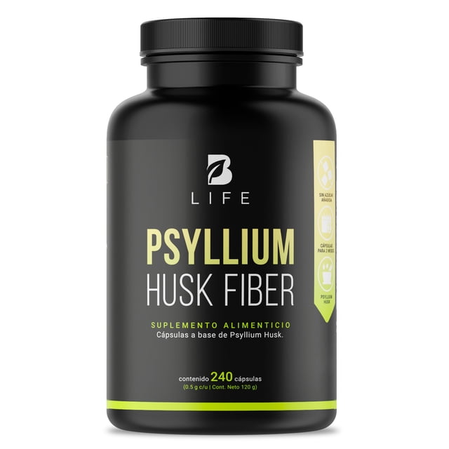 Fibra De Psyllium Husk De 240c B Life BLIFE Cápsulas