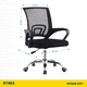 thumbnail image 5 of Silla Ejecutiva para Oficina Ergonómica STYRKA Modelo Bilbao, 5 of 6