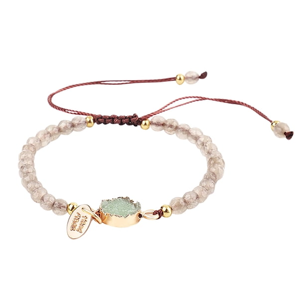 Crystal Beads Pulsera Tejida Charm Wrist Bangle Girls Accessories Holiday Gifts