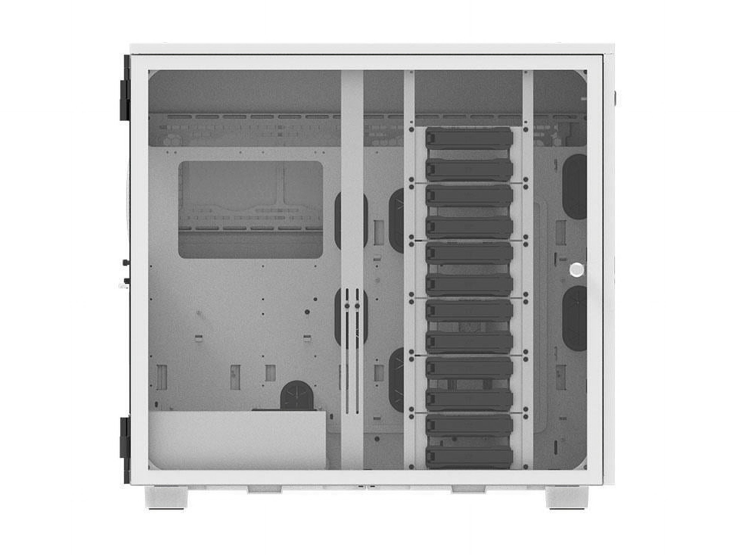 Thermaltake CA11B00F6WN00 AX700 TG Snow Super Tower Case White