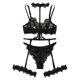 thumbnail image 2 of Gibobby Ropa interior mujer sexy Lencería sexy para mujer, conjunto de camisón de malla, camisón sexy para el hogar, lencería para mujer(Negro, CH), 2 of 4