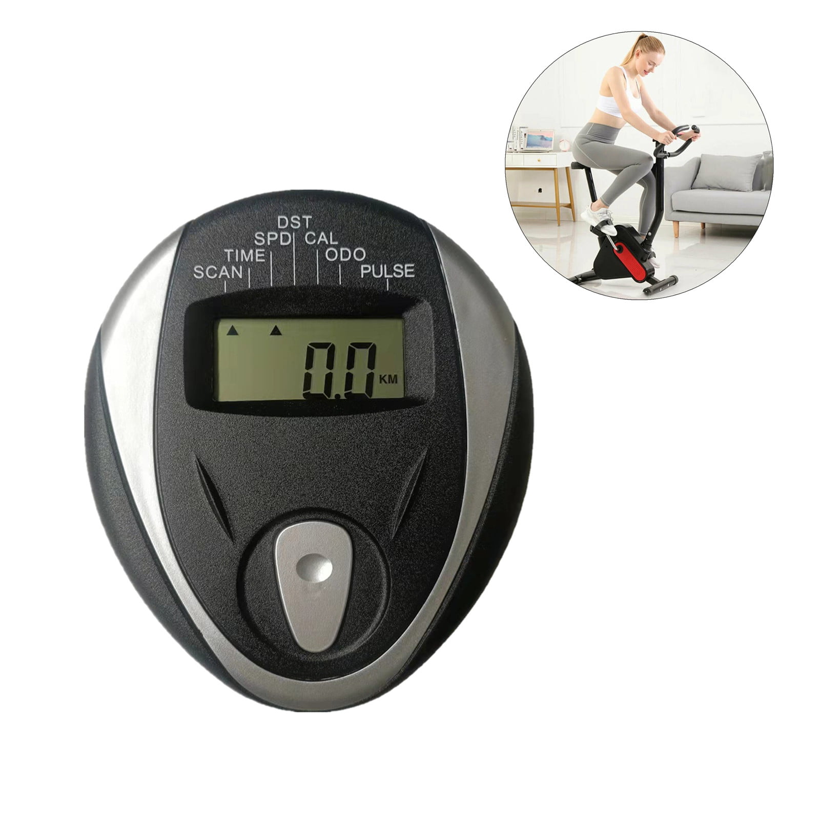 Replacement Monitor Speedometer LCD for Exercise Bike Stationary Bikes Computer 
