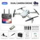 thumbnail image 3 of Mini dron YangJinLian con cámara, 1080P HD FPV plegable, arranque con un solo botón, retención de altitud, juguetes de regalo para niños, adultos y principiantes., 3 of 5