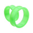 thumbnail image 5 of Supersize Flexible Silicone Double Flared Ear Gauge Tunnel Plug Earrings, 5 of 9