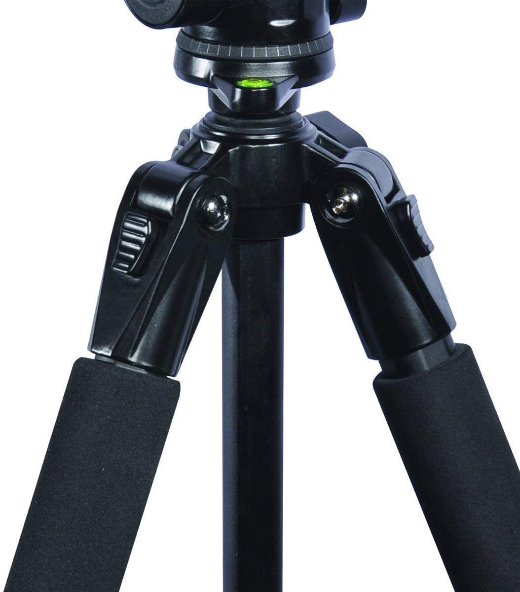 Ultimaxx 80" Lightweight Aluminum Tripod / Monopod (Black) with Convenient Carry Case