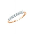 thumbnail image 3 of Diamond Anniversary Ring in 14K Gold (1/2 cttw) (I-Color, SI3-I1 Clarity), 3 of 4
