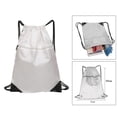 thumbnail image 3 of Bolsa con cordón de cremallera Hugo para pya gimnasio compras 40x35cm, 3 of 10