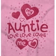thumbnail image 2 of Auntie Loves Me Adorable Cute Niece Bodysuit Jumper Girls Infant Baby Brisco Brands 12M, 2 of 6