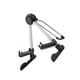 thumbnail image 1 of Yuarrent Soporte ajustable para guitarra de suelo, trípode plegable, soporte para guitarras acústicas, estante para bajos con marco en A, Accesorios para instrumentos musicales Negro, 1 of 6