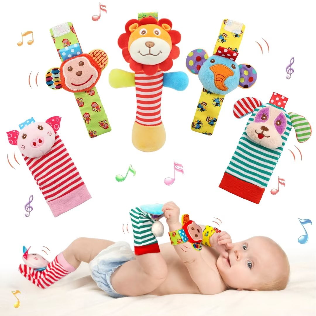 Wrist Rattles Foot Finder Rattle Sock Baby Toddlor Toy,Rattle Toy,Arm