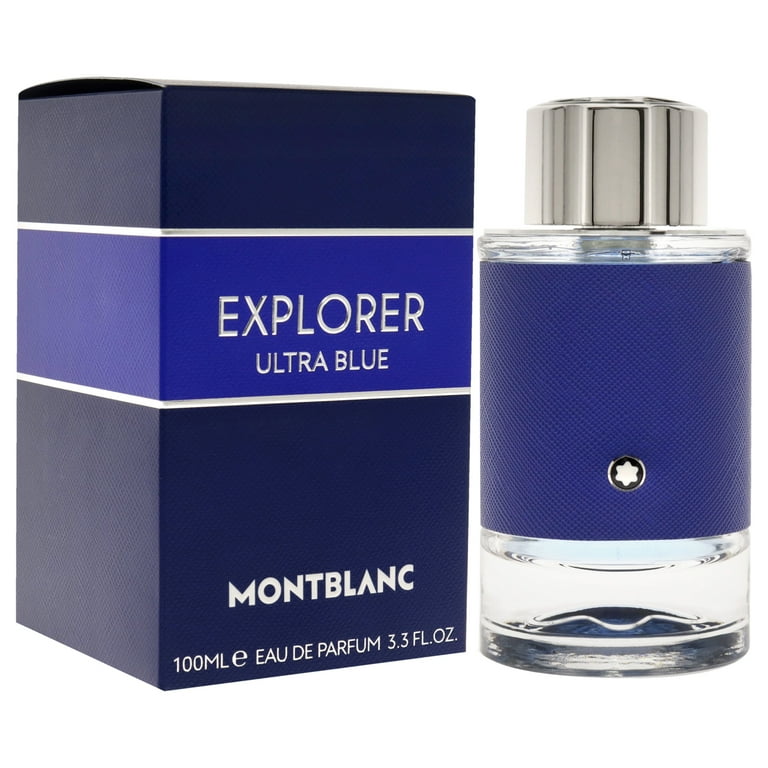Montblanc Explorer Ultra Blue Eau De Parfum Spray By Mont Blanc - 3.3 oz Montblanc Explorer Ultra Blue Eau De Parfum Spray By Mont Blanc - 3.3 oz