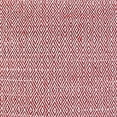 thumbnail image 4 of Ivory Red Accent Stitch Color Block Throw Pillow, 4 of 5