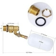 thumbnail image 5 of 1/2 Inch Float Valve, Water Float Valve for Pond Float Valve Shutoff Auto Fill, for Livestock Tanks,, 5 of 5