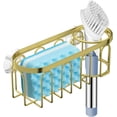 thumbnail image 4 of Billuyoard Soporte de esponja de acero inoxidable, instalación sencilla, soporte de esponja higiénico para fregadero, organizador de fregadero Organizadores de utensilios de cocina, 4 of 4