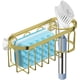 thumbnail image 4 of Billuyoard Soporte de esponja de acero inoxidable, instalación sencilla, soporte de esponja higiénico para fregadero, organizador de fregadero Organizadores de utensilios de cocina, 4 of 4
