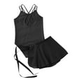 thumbnail image 4 of iiniim Girls Classic Ballet Dance Dress Ballerina Outfit Gymnastics Dancewear Sleeveless Tutu Skirted Leotard, 4 of 7