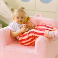 thumbnail image 3 of Silla acolchada de espuma para niños ALIMORDEN, ultrasuave, rosa, 3 of 8