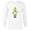White, variant on The Simpsons Homer Lisa Bart and Maggie Play - Long Sleeve T-Shirt for Men - Customized-Athletic Heather