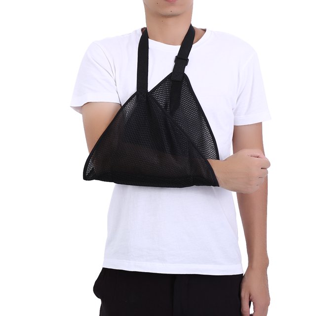 Rdeghly Arm Sling Support Brace, Comfortable Immobilizer With Adjustable Slings Shoulder Elbow Rotator Cuff For Sprain Fractured