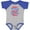 Baseball Heather and Royal, variant on Inktastic Cousins Crew Red White and Blue 4th of July Boys or Girls Baby Bodysuit