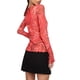 thumbnail image 4 of Sunloudy, blusas de manga larga para mujer, color sólido/bordado de flores/estampado de patrón, blusa estilo cárdigan con lazo frontal, blusas informales Sunloudy moda, 4 of 8
