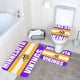 thumbnail image 3 of Juego de 3 alfombras de baño del equipo Vikings, alfombra antideslizante para baño, 31,5 x 20 pulgadas, 3 of 7