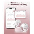 thumbnail image 3 of Momcozy M5 Smart Control por App Manos Libres Extractor de Leche, de Bebé con Doble Brida Sellada con 3 Modos y 9 Niveles, 3 of 9
