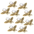 thumbnail image 3 of Broches Alfileres Abeja Alfileres Broches De Diamantes De Imitación Alfileres 10 Piezas Broches Alfileres Formas De Abeja De Miel Alfileres De Perlas Decorativas Multipropósito, 3 of 8