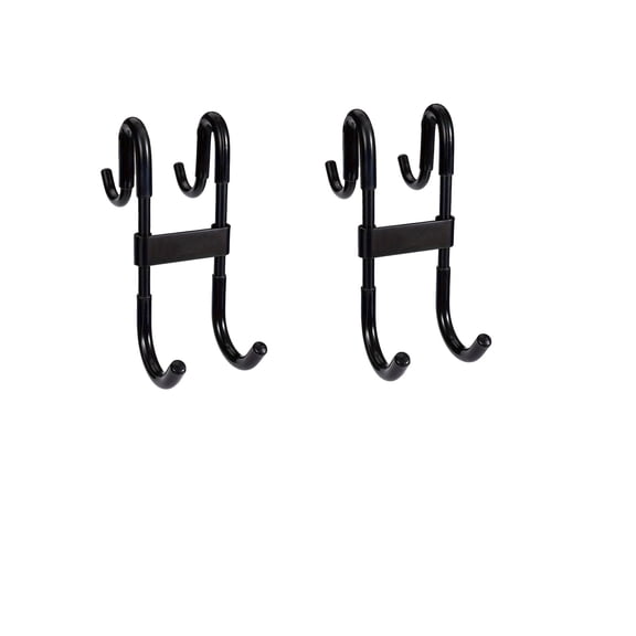 2 Pack Shower Door Hooks,304 Stainless Steel Over Door Hooks,Towel Hooks for Bathroom Frameless Glass Shower Door 0.47"(12mm),Drilling-Free Hanger Shower Hooks