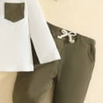 thumbnail image 4 of TOWED22 Toddler Baby Girl Fall Clothes Long Sleeve Shirt Tops and Bell Bottoms Pants 2 Piece Outfits for Girls Size:4-5 Y,Color:AG, 4 of 6