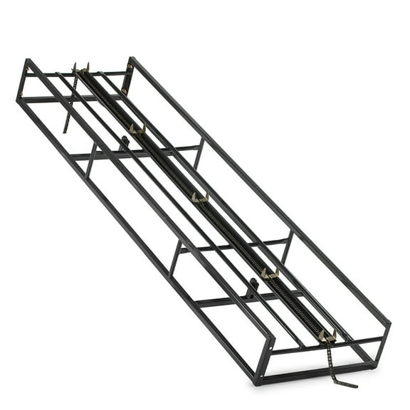 Titan Attachments 8ft Extension with Chain for 16ft Square Hay Bale Elevator Base Unit, Black, Hay Harvesting Agricultural Equipment