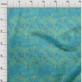 thumbnail image 2 of oneOone Cotton Cambric Mint Green Fabric Batik Sewing Material Print Fabric By The Yard 56 Inch Wide, 2 of 4