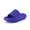 Bright blue, variant on Cushionaire Feather Pillow Slide Sandals for Women – Comfortable and Squishy Slip On Womens Slippers, Indoor Outdoor Shower Shoes, Beach Essential Cloud Slides