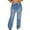 Blue, variant on Rhinestone Jeans, Audhol Heart Cutout Jeans for Women High Waist Straight Leg Baggy Denim Pants Womens Jeans Trendy Going Out Pants for Women Blue M