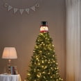 thumbnail image 2 of Mr. Christmas 12 in. Blow Mold Lit Tree Topper - Snowman, 2 of 5