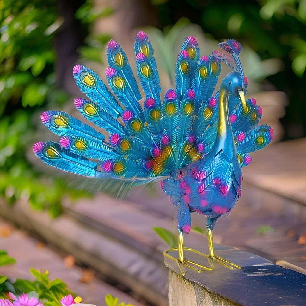 Eye Catching Statues Figure Garden Enhancement Bird Sculpture Decorative For Outdoor Landscape Patios Yard Embellishment