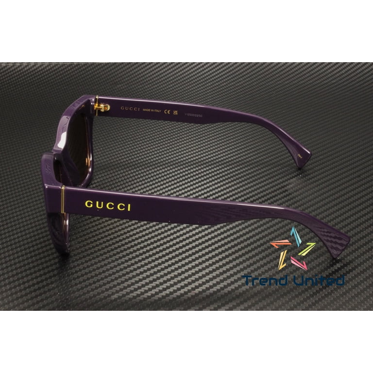 GUCCI GG1133S 002 Cat Eye Injection Violet Brown 52 mm  display picture 2