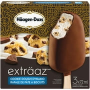 HÄAGEN-DAZS® exträaz™ Cookie Dough Dynamo Ice Cream Bars 3 x 72 ml
