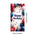 thumbnail image 3 of LUUFILx Happy Birthday Party Supplies Backdrop Colorful Balloon Decorations Banner Photography Props Celebration Background Party Decor, 3 of 8